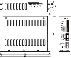 MC-7528P／外形寸法